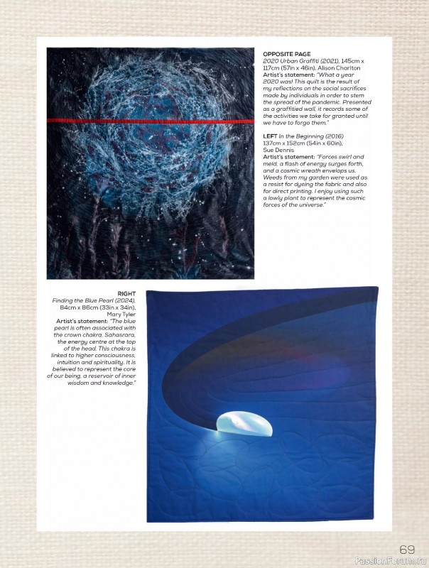 Коллекция проектов для рукодельниц в журнале «Quilters Companion №136 2025»