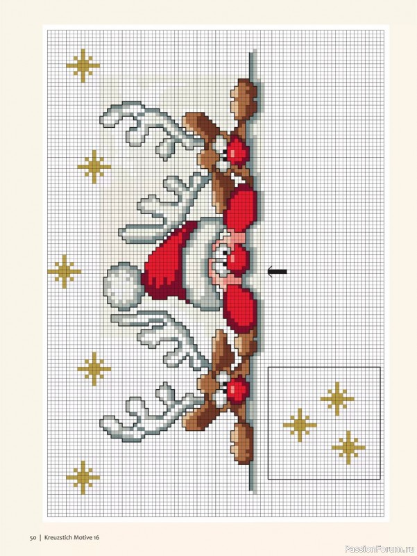 Коллекция вышивки крестиком в журнале «Kreuzstich Motive №16 2017»