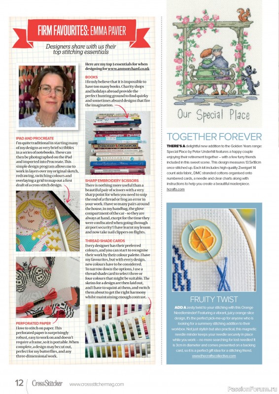 Коллекция вышивки в журнале «CrossStitcher №425 2025»