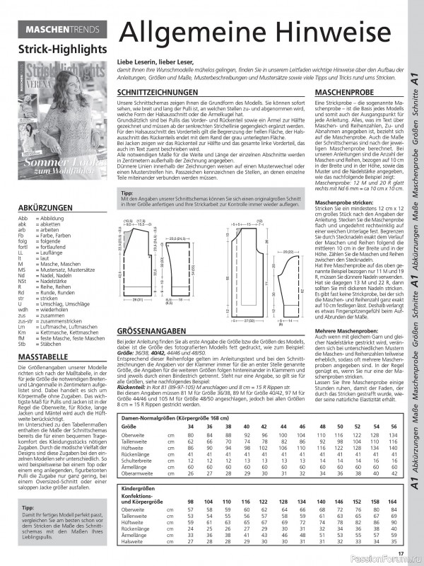 Вязаные модели в журнале «Maschentrends №MTR25002 2025»