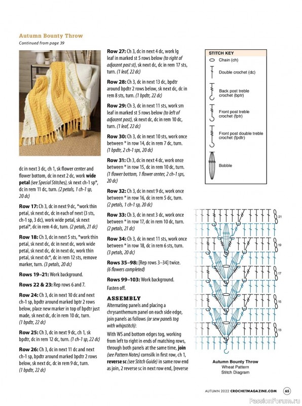 Вязаные проекты крючком в журнале «Crochet! - Autumn 2022»