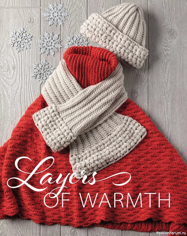 Вязаные проекты крючком в журнале «Crochet World - Winter 2025»