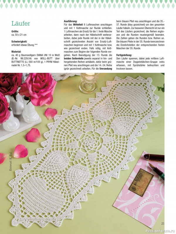 Вязаные проекты крючком в журнале «Dekoratives Hakeln №186 2025»