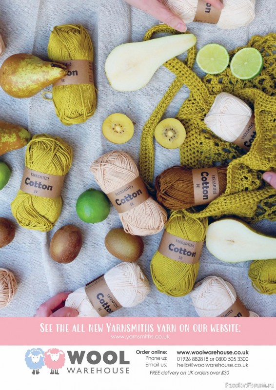 Вязаные проекты крючком в журнале «Inside Crochet №183 2025»