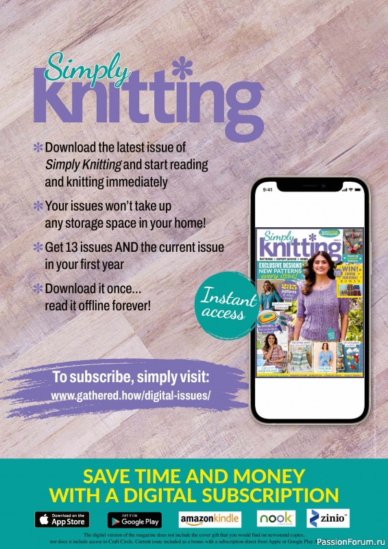 Вязаные проекты в журнале «Simply Knitting №279 2026»