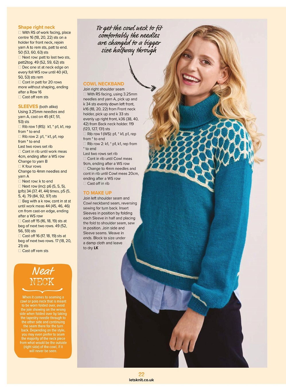 Для любителей вязания спицами. Let&#039;s Knit №177 2021