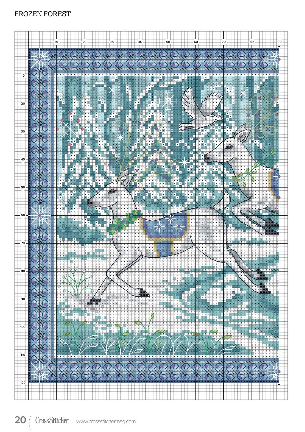 Схемы вышивки крестом в журнале "CrossStitcher" №378 2022 Схемы вышивки крестом в журнале "CrossStitcher" №378 2022
