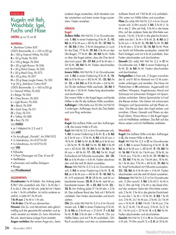 Коллекция проектов для рукодельниц в журнале «Anna №12 2025»