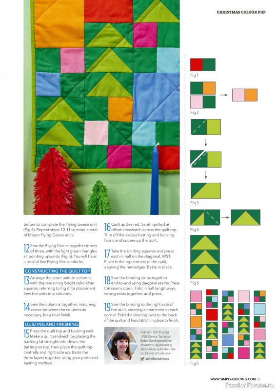 Коллекция проектов для рукодельниц в журнале «Love Patchwork & Quilting №168 2026»