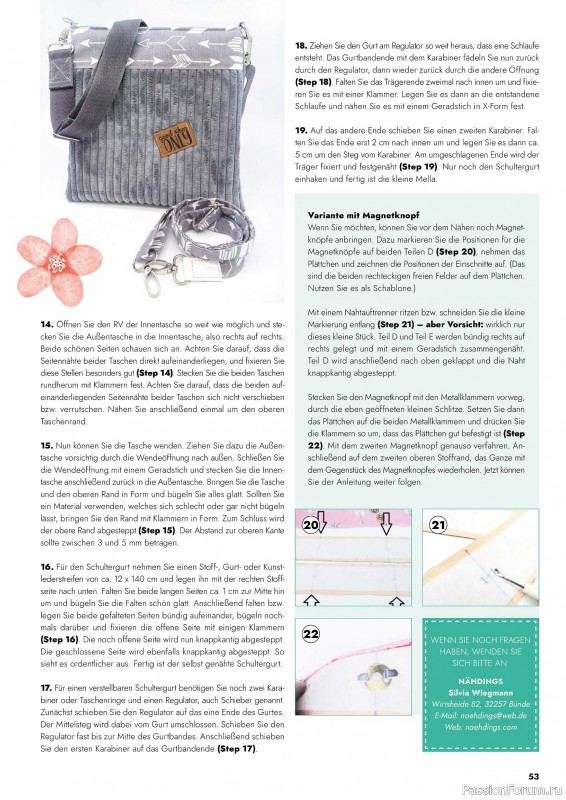 Коллекция проектов для рукодельниц в журнале «Patchwork & Nähen №2 2026»