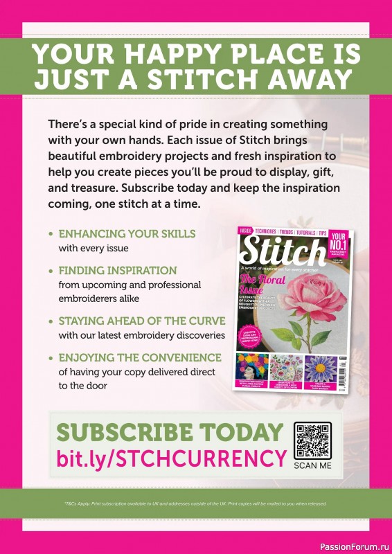 Коллекция проектов для рукодельниц в журнале &laquo;Stitch Magazine №162 2026&raquo;