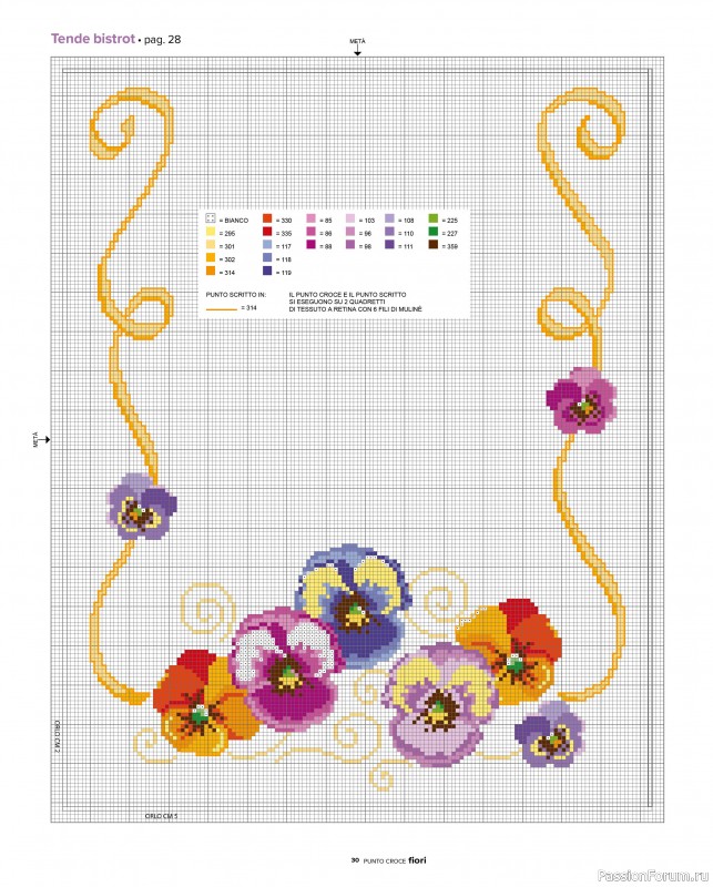 Коллекция вышивки в журнале &laquo;A Punto Croce - Marzo 2026&raquo;