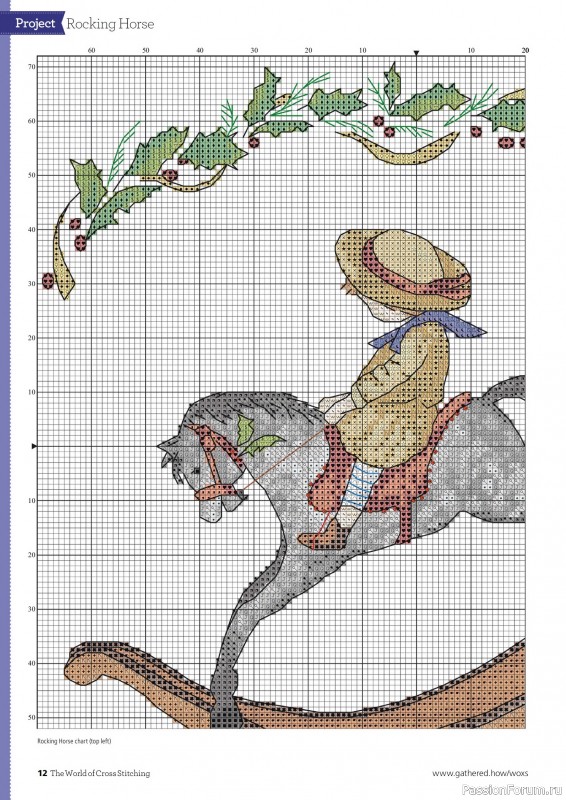 Коллекция вышивки в журнале «The World of Cross Stitching №365 2025»