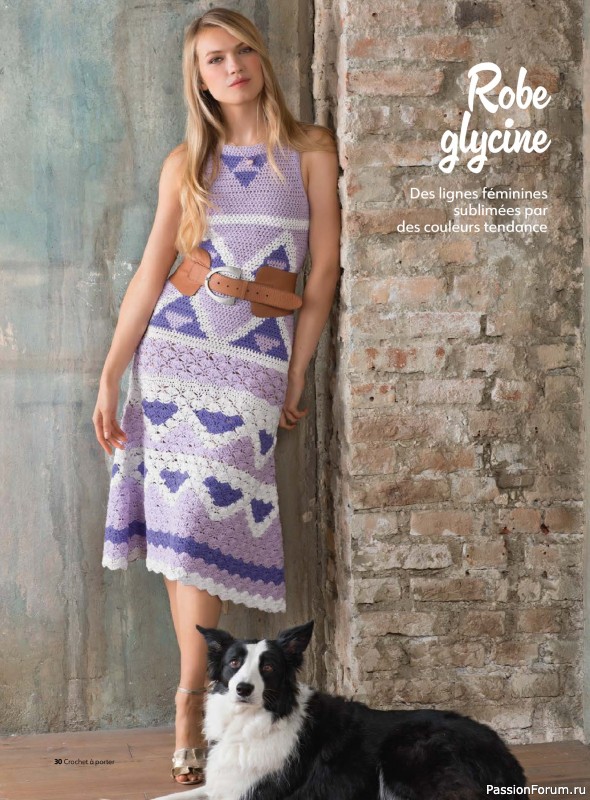 Вязаные проекты крючком в журнале &laquo;Crochet a porter №7 2026&raquo;