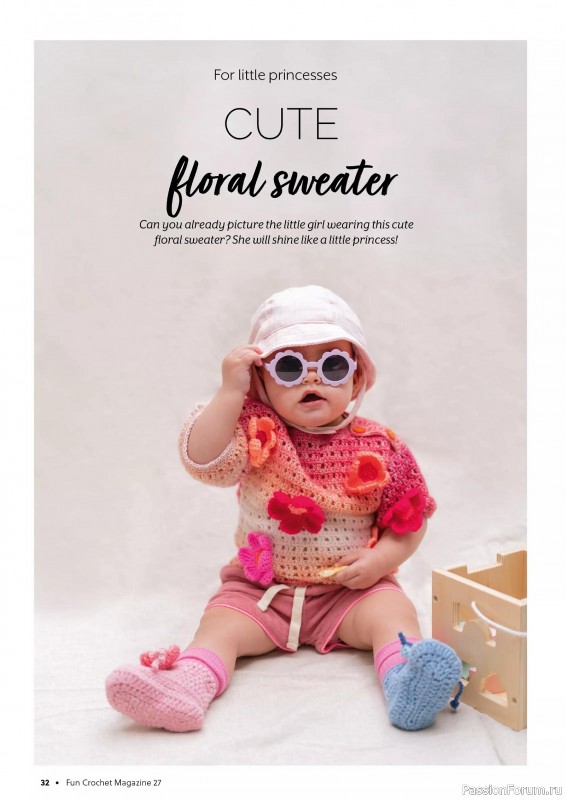 Вязаные проекты крючком в журнале &laquo;Fun Crochet Magazine №27 2026&raquo;