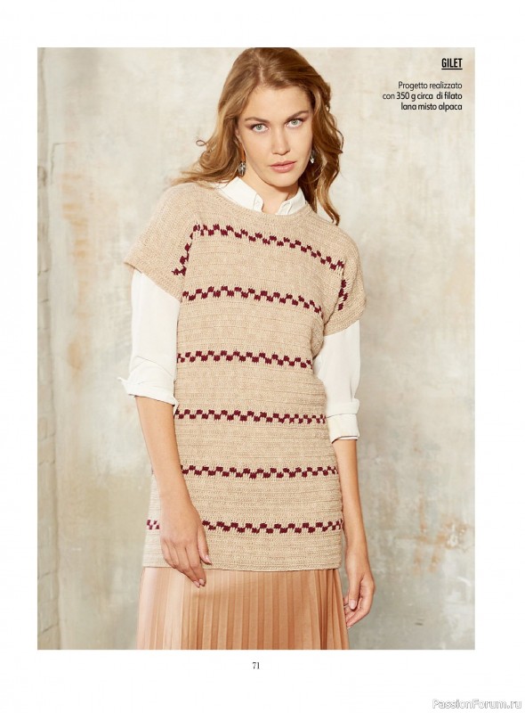 Вязаные проекты крючком в журнале «L'uncinetto di Gio №52 2025»