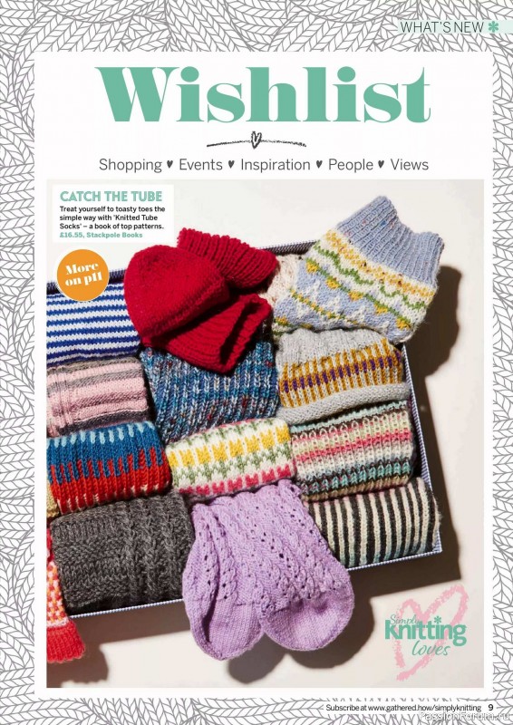 Вязаные проекты крючком в журнале «Simply Knitting №269 2025»