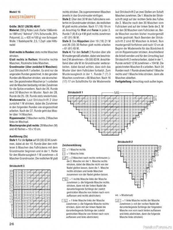 Вязаные проекты спицами в журнале «Sandra Sonderheft SA312 2025»