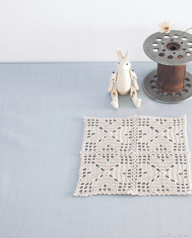 Вязаные проекты в книге &laquo;Ажурное вязание крючком с Казе Кобо&raquo;