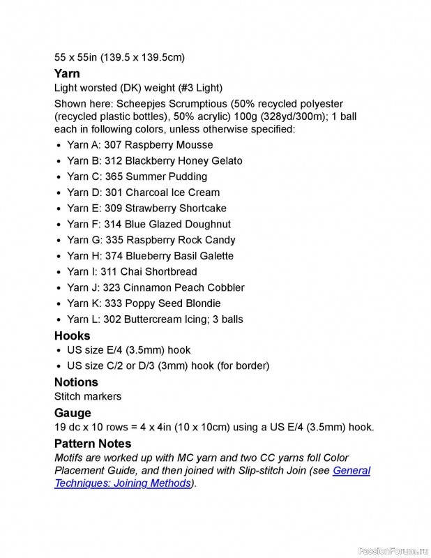 Вязаные проекты в книге «Crochet Modular Blankets»