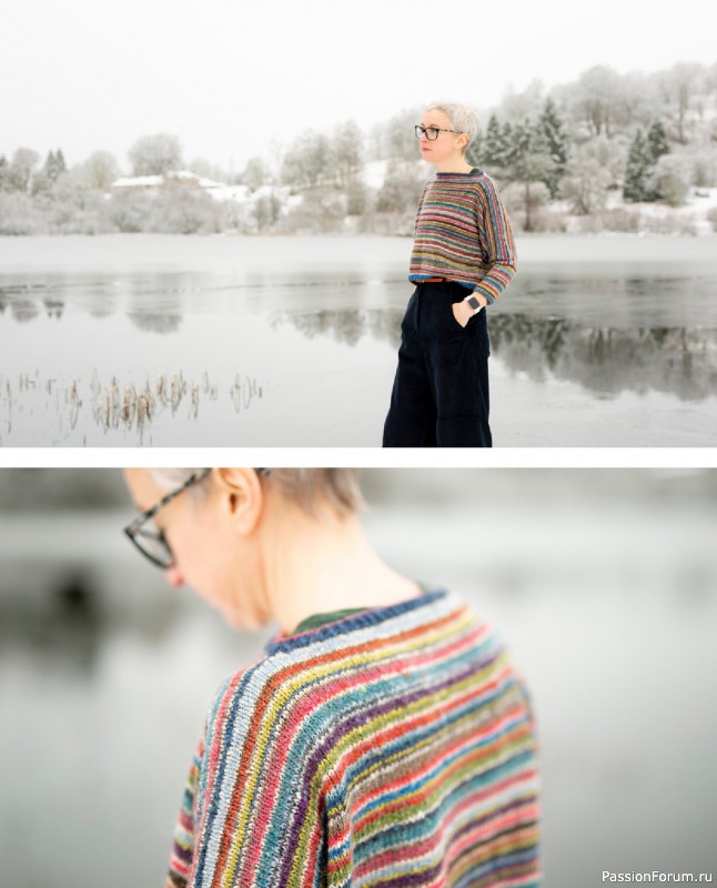 Вязаные проекты в книге «Knitting Season».
