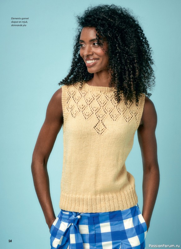 Вязаные проекты в журнале &laquo;Inspirerande handarbete - April 2026&raquo;