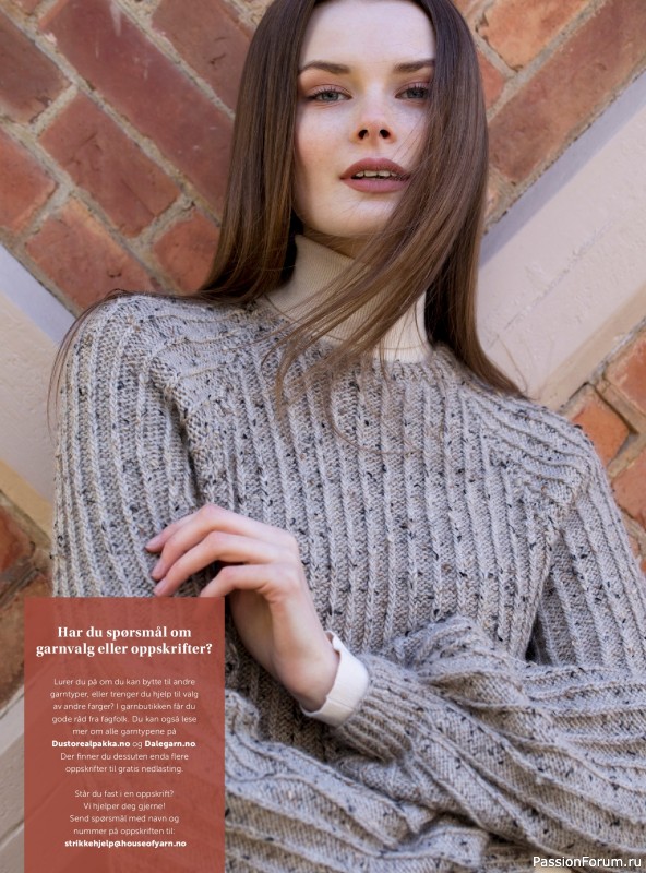 Вязаные проекты в журнале &laquo;Yarnmade №4 2020 Autumn & Winter Collection&raquo;.