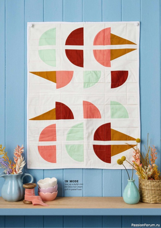 Коллекция проектов для рукодельниц в журнале «Love Patchwork & Quilting №154 2025»