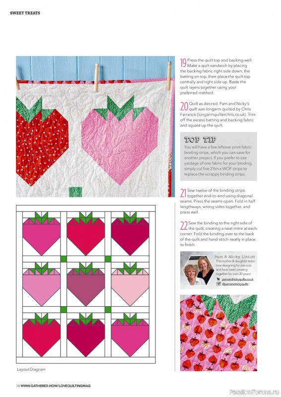 Коллекция проектов для рукодельниц в журнале &laquo;Love Patchwork & Quilting №162 2026&raquo;