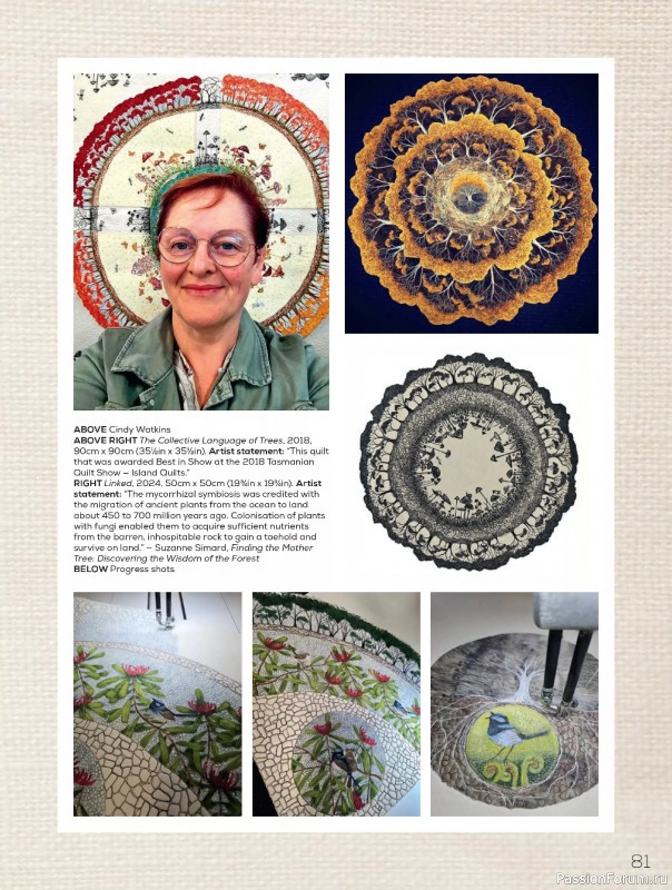 Коллекция проектов для рукодельниц в журнале «Quilters Companion №136 2025»