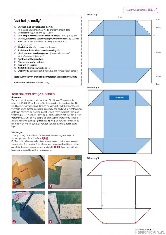 Коллекция проектов для рукодельниц в журнале «Stitch & Quilt №96 2026»