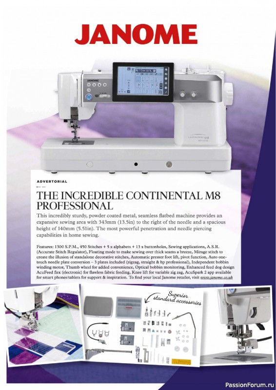 Коллекция проектов для рукодельниц в журнале «Todays Quilter №133 2025»