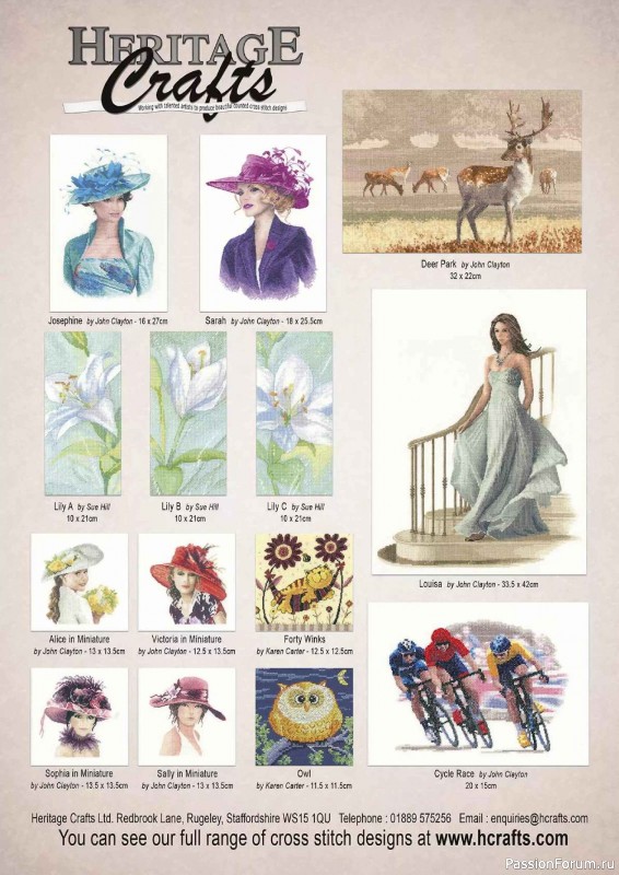 Коллекция вышивки в журнале &laquo;Cross Stitch Card Shop №96 2026&raquo;