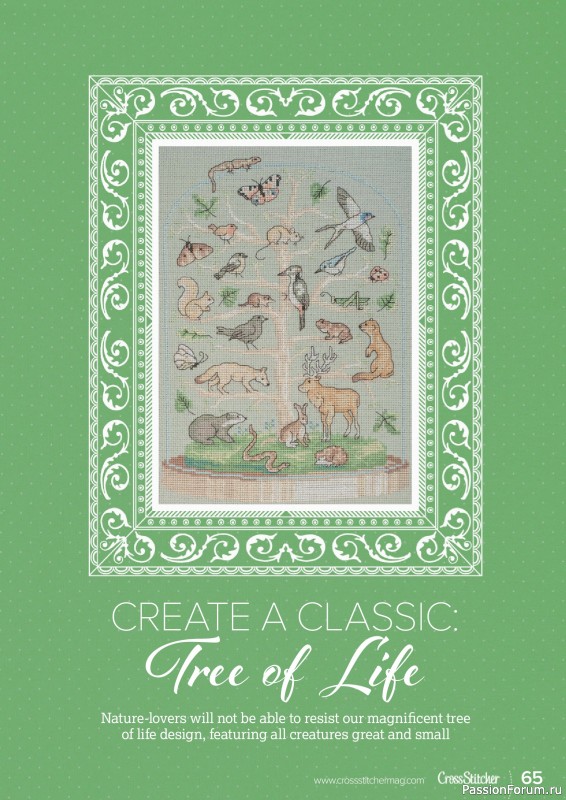 Коллекция вышивки в журнале «CrossStitcher №430 2025»