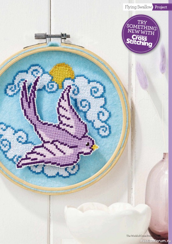 Коллекция вышивки в журнале &laquo;The World of Cross Stitching №377 2026&raquo;