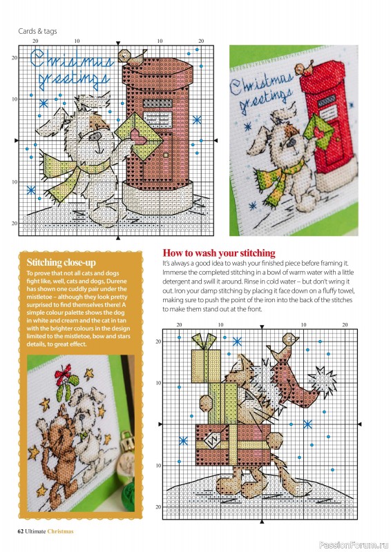 Коллекция вышивки в журнале «Ultimate CrossStitch - Christmas 2025»