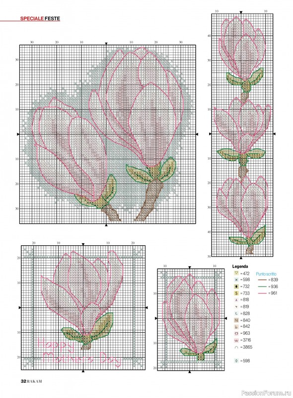 Коллекция проектов для рукодельниц в журнале &laquo;Rakam - Febbraio/Marzo 2026&raquo;