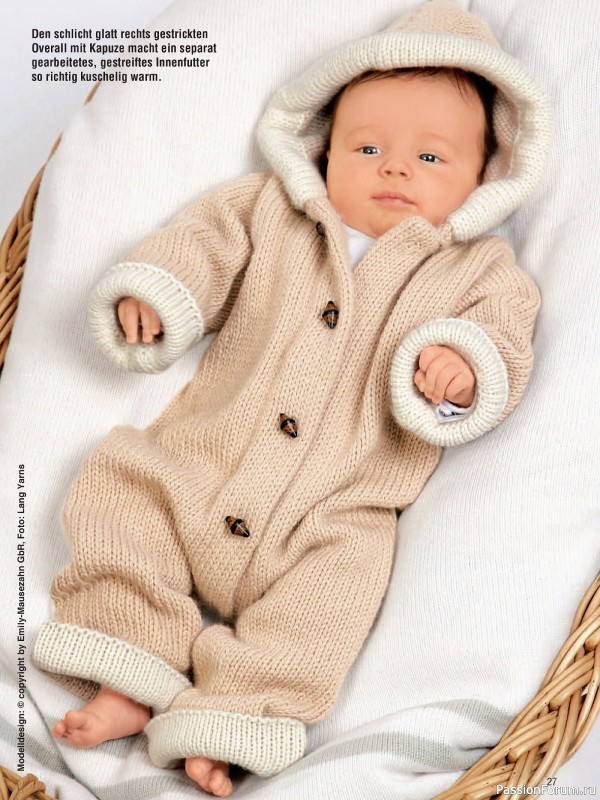 Вязаные модели для детей в журнале «Baby Strick №4 2025»