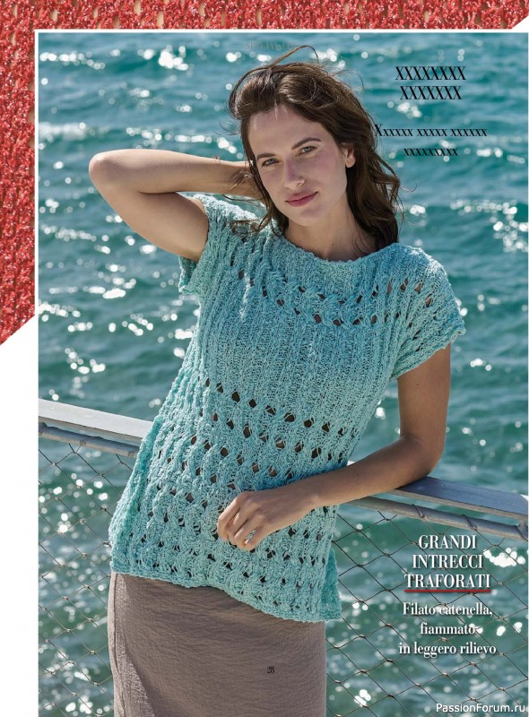Вязаные модели в журнале «Piu Maglia №53 2026»