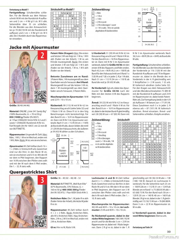 Вязаные модели в журнале &laquo;Sabrina №5 2026 German&raquo;