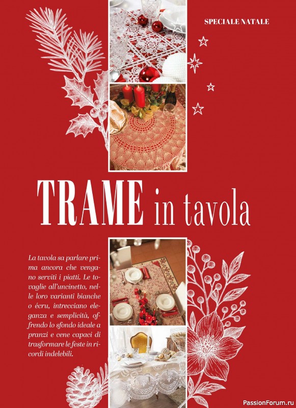 Вязаные проекты крючком в журнале «Profilo Uncinetto Speciale №6 2025»