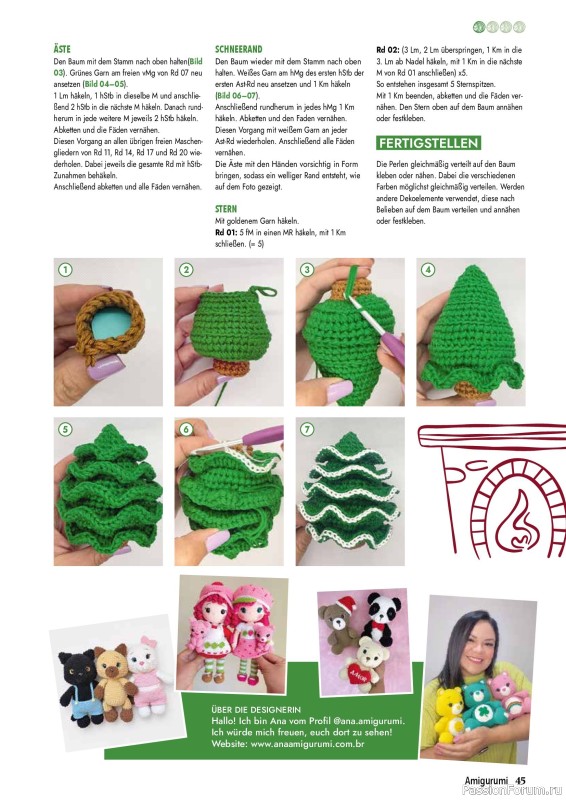 Вязаные проекты в журнале «Amigurumi Magazin №29 2026»