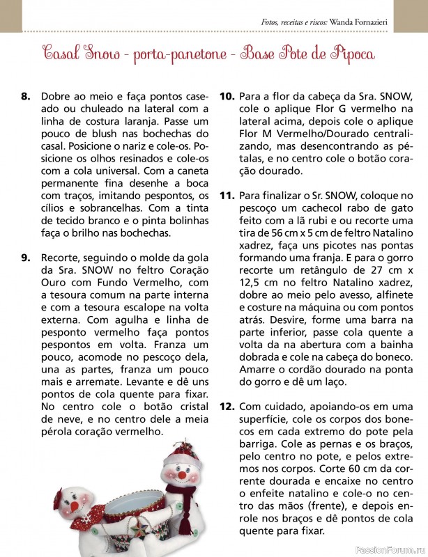 Вязаные проекты в журнале &laquo;Arte & Sustentabilidade Ed.57 Natal Eco Artesanal&raquo;