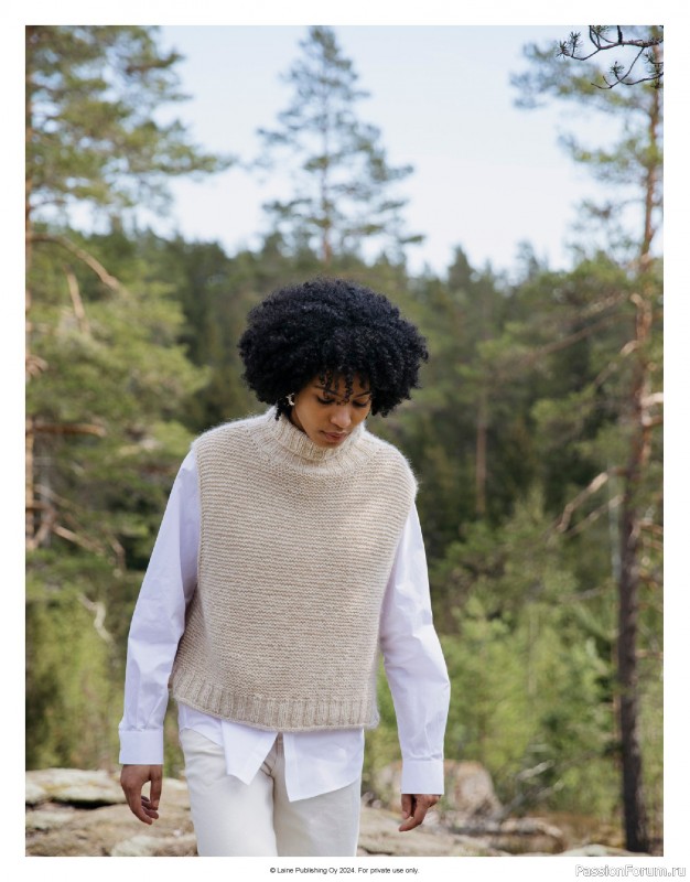 Вязаные проекты в журнале &laquo;Laine Nordic Knits 2024&raquo;