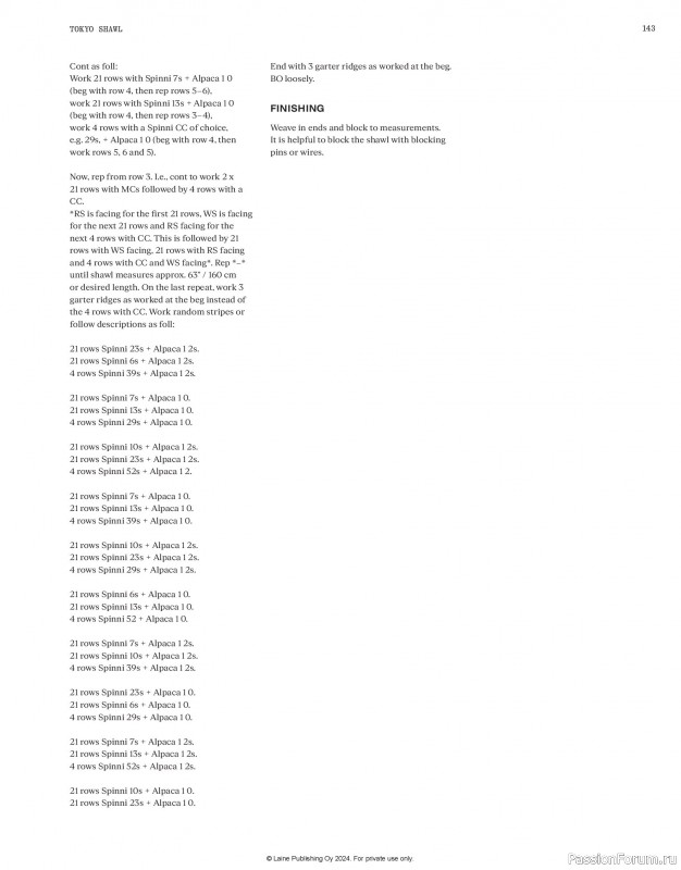 Вязаные проекты в журнале &laquo;Laine Nordic Knits 2024&raquo;. Продолжение