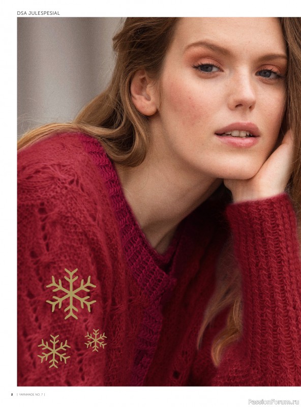 Вязаные проекты в журнале &laquo;Yarnmade №7 2019 Autumn & Winter Collection&raquo;.