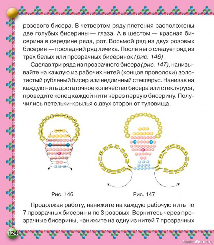 Коллекция проектов для рукодельниц в книге «Бисер. Оригинальные поделки»