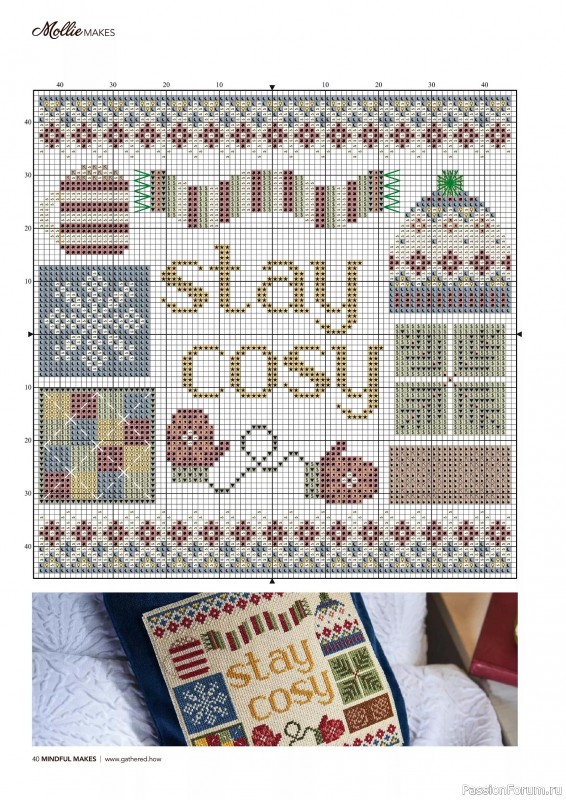 Коллекция проектов для рукодельниц в журнале &laquo;Mollie Makes - Mindful Crafting 2026&raquo;