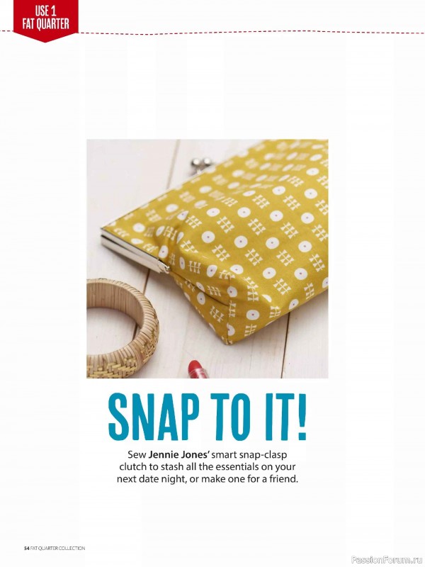 Коллекция проектов для рукодельниц в журнале «Simply Sewing Special 2026».