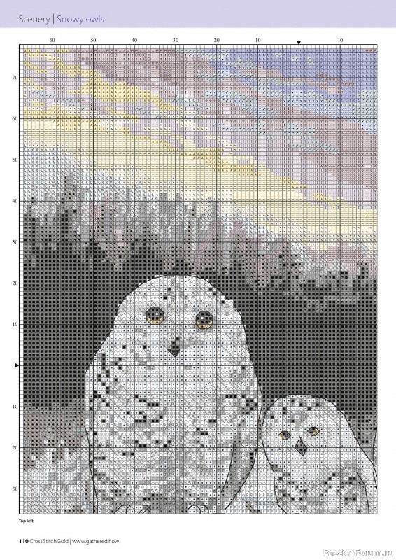 Коллекция вышивки в журнале «Cross Stitch Gold - Birds Collection 2024»